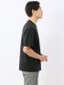 【DRESS T-SHIRT】シルケットコットン スロープネック半袖Tシャツ
