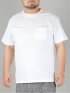 【大きいサイズ】グランバック/GRAND-BACK ミニブロックサッカー クルーネック半袖Ｔシャツ