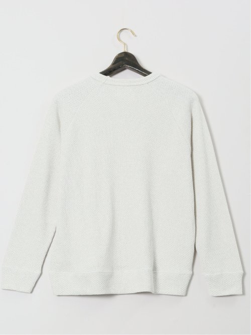 【大きいサイズ】エアロポステール/AEROPOSTALE ローゲージ鹿の子 クルーネック長袖プルオーバー