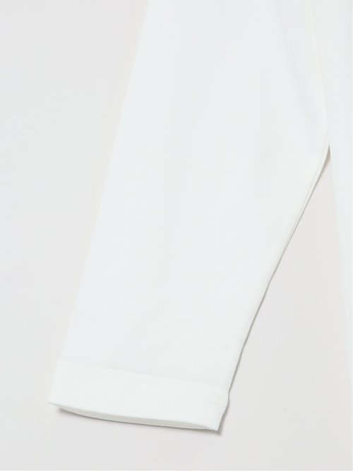 【大きいサイズ】ジム/GIM 綿100% 抗菌防臭 ハイネック長袖Tシャツ