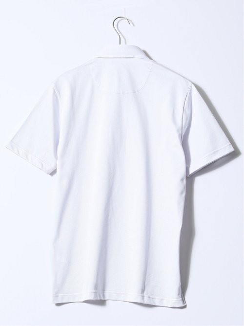 アメリカンシーアイランドコットン 鹿の子半袖ポロシャツ