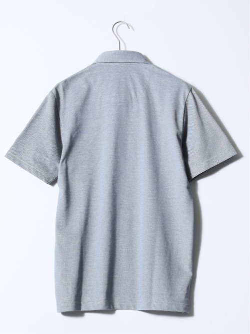 アメリカンシーアイランドコットン 鹿の子半袖ポロシャツ