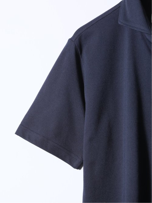 アメリカンシーアイランドコットン 鹿の子半袖ポロシャツ