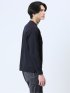 【DRESS T-SHIRT】綿ストレッチ クルーネック長袖Tシャツ