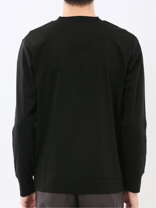 【DRESS T-SHIRT】シルケットスムス スロープネック 長袖Tシャツ