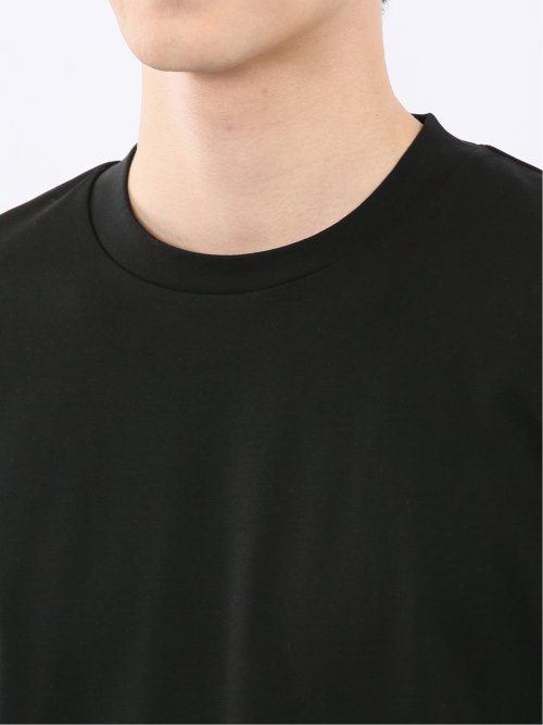 【DRESS T-SHIRT】シルケットスムス スロープネック 長袖Tシャツ