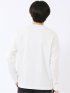 Tシャツ メンズ 長袖 ストレッチ UV 綿 コットン 無地 シルケット スムス スロープネック ドレスT
