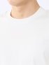 Tシャツ メンズ 長袖 ストレッチ UV 綿 コットン 無地 シルケット スムス スロープネック ドレスT