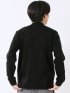 Tシャツ メンズ 長袖 ストレッチ UV 綿 コットン 無地 シルケット スムス モックネック ドレスT