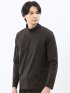 【DRESS T-SHIRT】シルケットスムス ハイネック 長袖Tシャツ