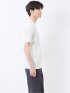 【DRESS T-SHIRT】レーヨン混ストレッチ スロープネック半袖Tシャツ