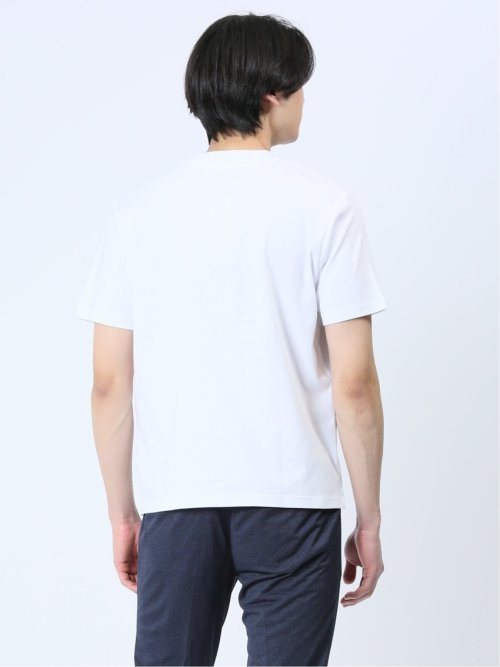 【DRESS T-SHIRT】綿ストレッチ クルーネック半袖Tシャツ