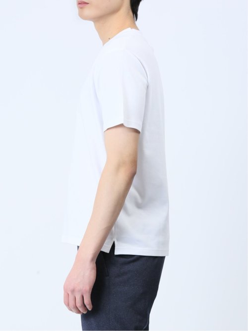 【DRESS T-SHIRT】綿ストレッチ クルーネック半袖Tシャツ