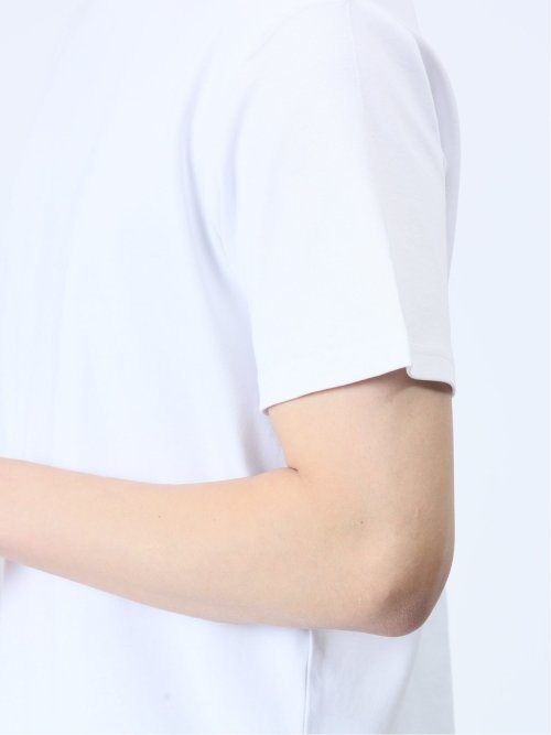 【DRESS T-SHIRT】綿ストレッチ クルーネック半袖Tシャツ