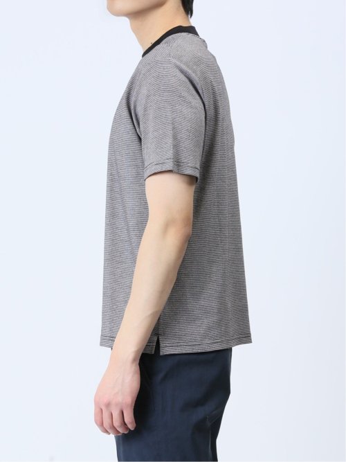 【DRESS T-SHIRT】綿ストレッチ クルーネック半袖Tシャツ