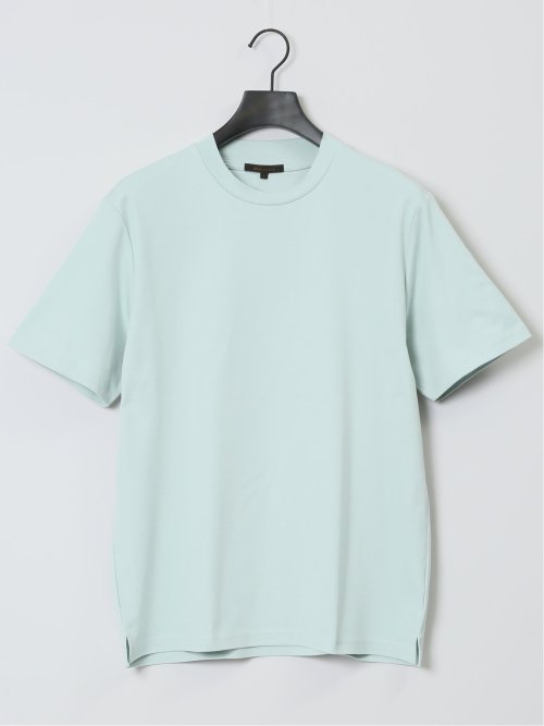 【DRESS T-SHIRT】綿ストレッチ クルーネック半袖Tシャツ