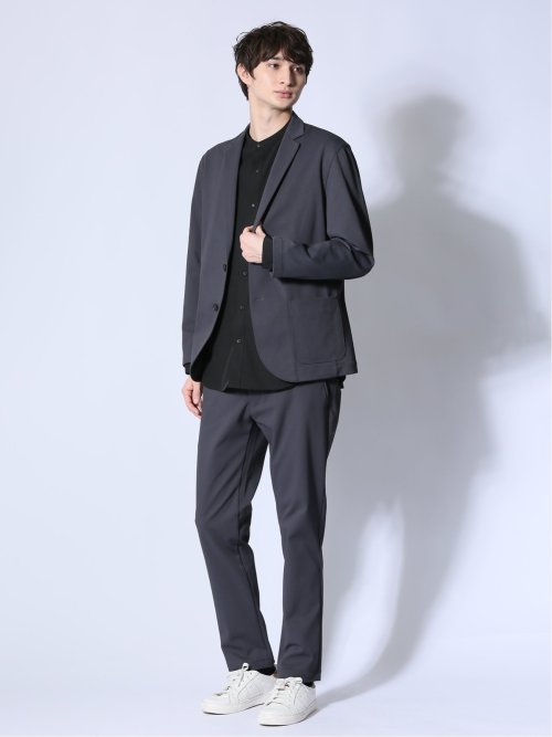 circle motion JERSEY 2ボタンジャケット(セットアップ可能)