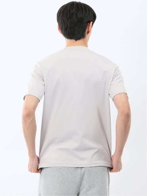 【DRESS T-SHIRT】シルケットスムス スロープネック 半袖Tシャツ