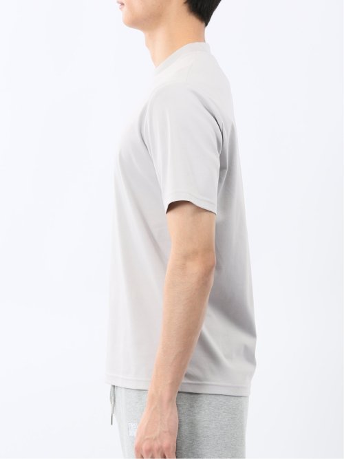 【DRESS T-SHIRT】シルケットスムス スロープネック 半袖Tシャツ