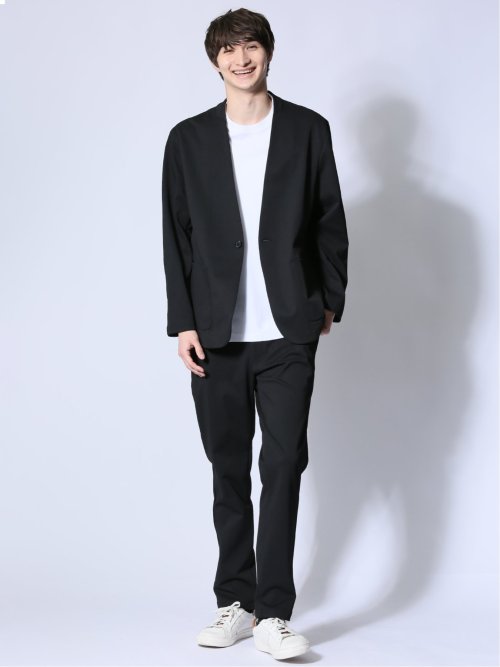 circle motion JERSEY ノーカラージャケット(セットアップ可能)