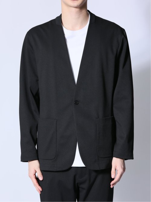 circle motion JERSEY ノーカラージャケット(セットアップ可能)