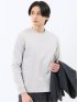 【DRESS T-SHIRT】シルケットスムス スロープネック 長袖Tシャツ