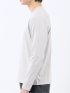 【DRESS T-SHIRT】シルケットスムス スロープネック 長袖Tシャツ