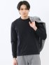 【DRESS T-SHIRT】シルケットスムス スロープネック 長袖Tシャツ