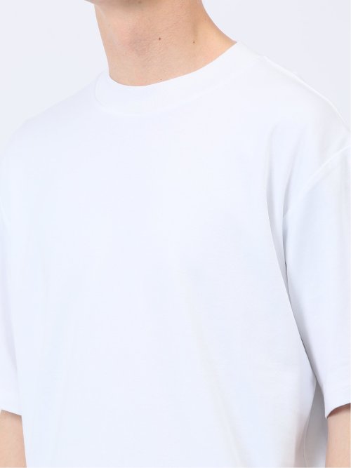 【DRESS T-SHIRT】綿ストレッチ オーバーサイズ 半袖Tシャツ