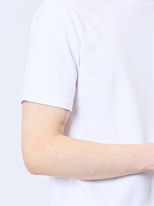 【DRESS T-SHIRT】綿ストレッチ クルーネック半袖Tシャツ