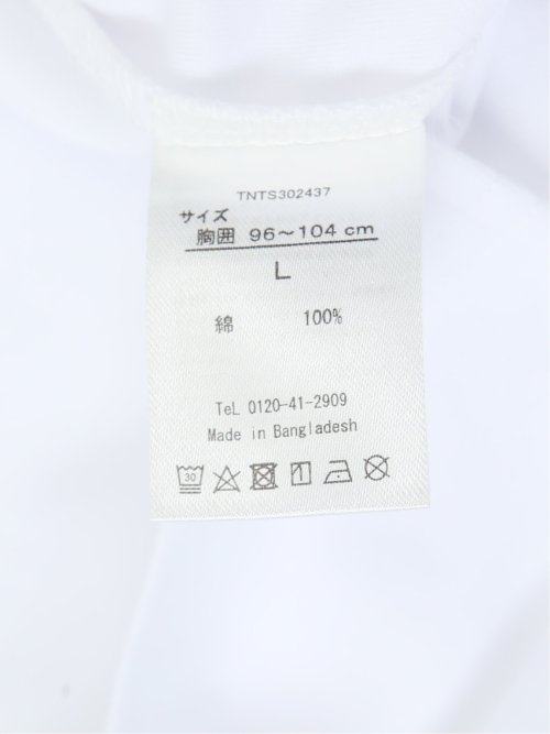 【DRESS T-SHIRT】綿ストレッチ クルーネック半袖Tシャツ