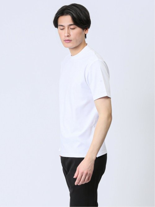 【DRESS T-SHIRT】綿ストレッチ クルーネック半袖Tシャツ