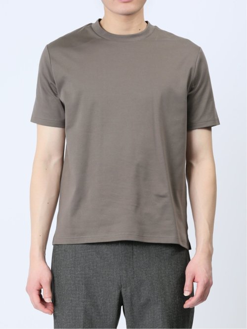 【DRESS T-SHIRT】綿ストレッチ クルーネック半袖Tシャツ