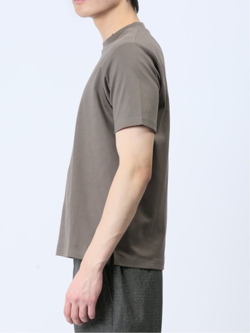 【DRESS T-SHIRT】綿ストレッチ クルーネック半袖Tシャツ