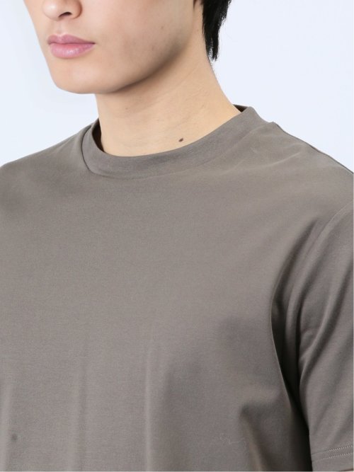 【DRESS T-SHIRT】綿ストレッチ クルーネック半袖Tシャツ