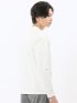 【DRESS T-SHIRT】シルケットスムス スロープネック 長袖Tシャツ