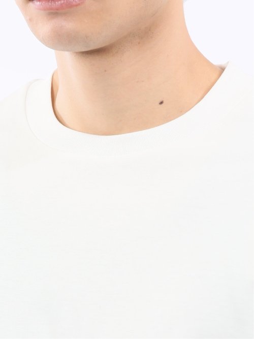 【DRESS T-SHIRT】シルケットスムス スロープネック 長袖Tシャツ