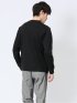 【DRESS T-SHIRT】綿ストレッチ モックネック長袖Tシャツ