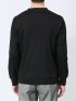 【DRESS T-SHIRT】綿ストレッチ モックネック長袖Tシャツ
