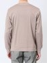 【DRESS T-SHIRT】綿ストレッチ モックネック長袖Tシャツ ピンク メンズ