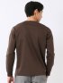 Tシャツ メンズ 長袖 ストレッチ UV 綿 コットン 無地 シルケット スムス スロープネック ドレスT