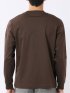 Tシャツ メンズ 長袖 ストレッチ UV 綿 コットン 無地 シルケット スムス スロープネック ドレスT