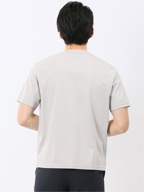 【DRESS T-SHIRT】シルケットスムス スロープネック 半袖Tシャツ