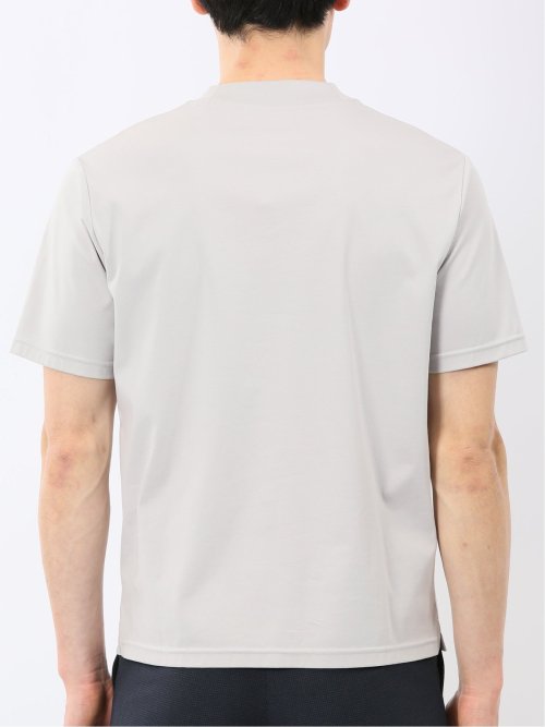 【DRESS T-SHIRT】シルケットスムス スロープネック 半袖Tシャツ