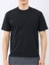 【DRESS T-SHIRT】シルケットスムス スロープネック 半袖Tシャツ