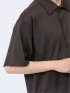 【DRESS POLO-SHIRT】綿ストレッチ オーバーサイズ 半袖ポロシャツ