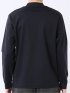 Tシャツ メンズ 長袖 ストレッチ UV 綿 コットン 無地 シルケット スムス モックネック ドレスT