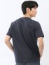 【DRESS T-SHIRT】綿ストレッチ ボーダー クルーネック半袖Tシャツ
