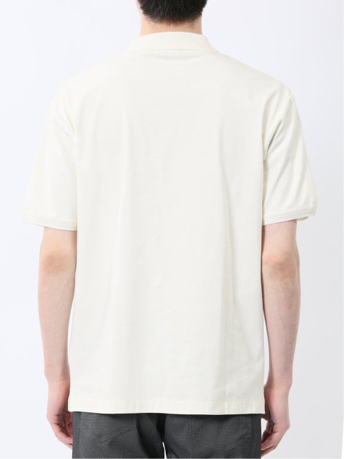 ストレッチ ニット衿 半袖ポロシャツ