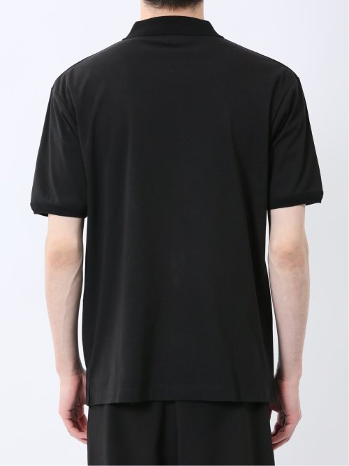 ストレッチ ニット衿 半袖ポロシャツ